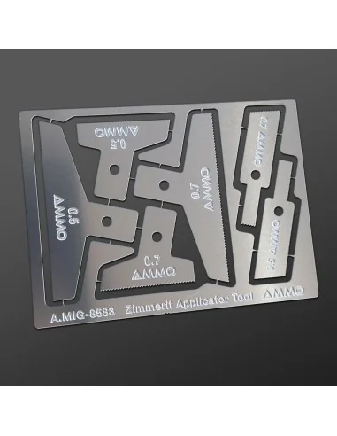 Zimmerit Applicator Tools - AMMO by MIG Jimenez A.MIG-8583