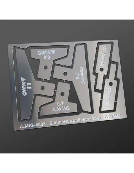 Zimmerit Applicator Tools - AMMO by MIG Jimenez A.MIG-8583