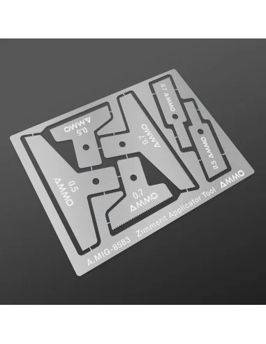 [NO_DESC] Zimmerit Applicator Tools - AMMO by MIG Jimenez A.MIG-8583