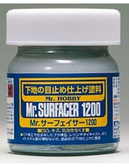 Mr Hobby -Gunze Mr. Surfacer 1200 (40 ml) - Mr Hobby - Gunze SF-286