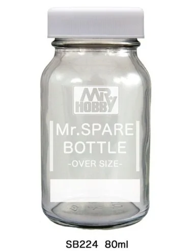 Mr Hobby -Gunze Mr. Spare Bottle XL (80 ml) - Mr Hobby - Gunze SB-224