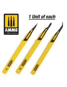 Mini Blade Set - 3 pcs. (1 Mini Blade Straight + 1 Mini Blade Curve... 2