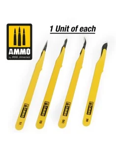 Standard Blade Set - 4 pcs. (1 Standard Straight + 1 Curved + 1 Rip... 2