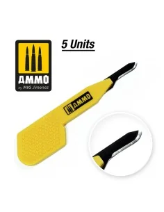 Precision Blade Curved - 5 pcs - AMMO by MIG Jimenez A.MIG-8686