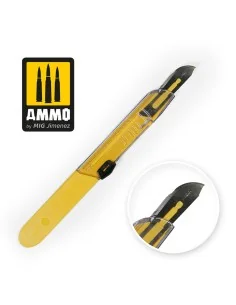 Protective Blade Curved Large - 1 pc - AMMO by MIG Jimenez A.MIG-8699 2