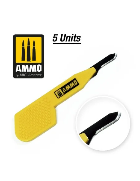 Precision Blade Curved - 5 pcs - AMMO by MIG Jimenez A.MIG-8686