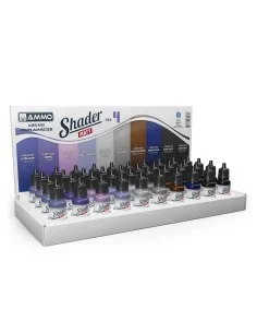 Shader Matt Vol.4 Display (10 kind of 17 ml Shaders Matt x 4 pcs. e...