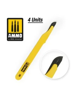Standard Blade Curved Large - 4 pcs - AMMO by MIG Jimenez A.MIG-8695