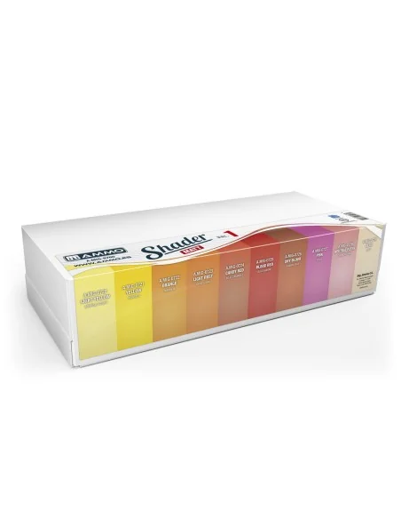 Shader Matt Vol.1 Display (10 kind of 17 ml Shaders Matt x 4 pcs. e...