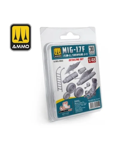 [NO_DESC] MIG-17F / LIM-5 / SHENYANG J-5 Detailing Set, 1/48 - AMMO...