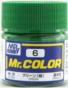 [NO_DESC] Mr Hobby -Gunze Mr. Color (10 ml) Green - Mr Hobby - Gunz...