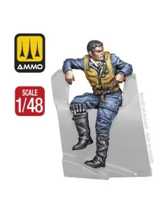 WWII German Pilot, 1/48 - AMMO by MIG Jimenez A.MIG-8979 2