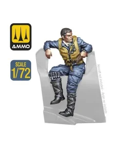 WWII German Pilot, 1/72 - AMMO by MIG Jimenez A.MIG-8980 2