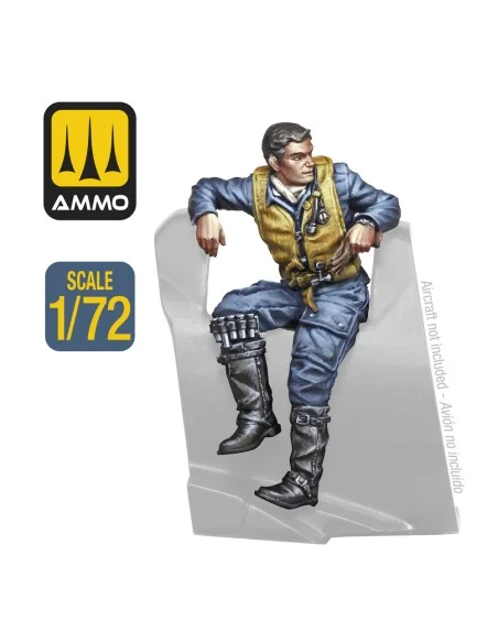 WWII German Pilot, 1/72 - AMMO by MIG Jimenez A.MIG-8980