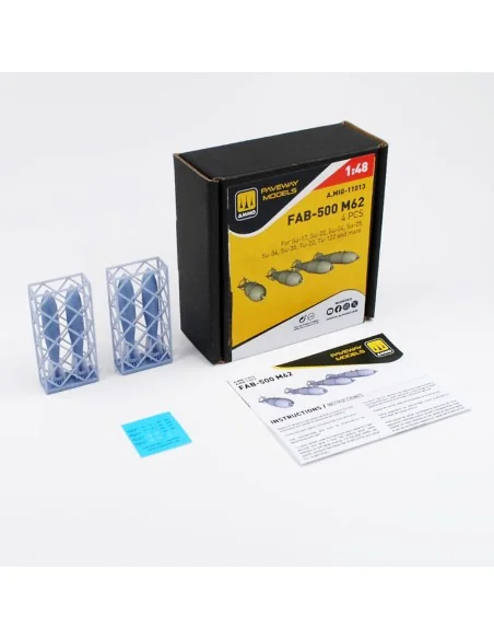 FAB-500 M62 (4 pcs), 1/48 - AMMO by MIG Jimenez A.MIG-11013