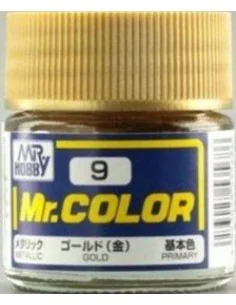 Mr Hobby -Gunze Mr. Color (10 ml) Gold - Mr Hobby - Gunze C-009