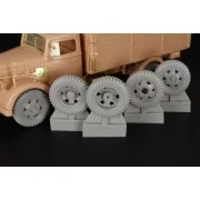 Opel Blitz WHEELS, 1/48 - Hauler HLX48280