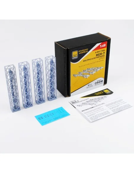 MER-7, Multiple Ejector Rack (4 pcs), 1/48 - AMMO by MIG Jimenez A....