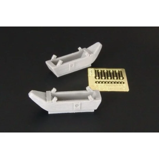 Sd Kfz 250-251 front wheels SKI, 1/48 - Hauler HLX48281