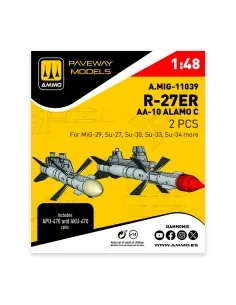 R-27ER - AA-10 Alamo C (2 pcs), 1/48 - AMMO by MIG Jimenez A.MIG-11039