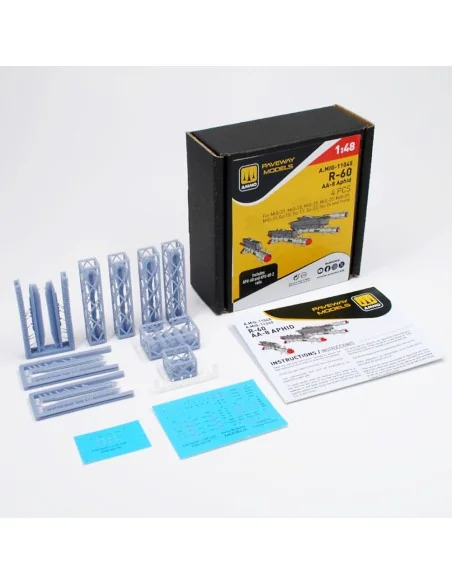 R-60 - AA-8 Aphid (4 pcs), 1/48 - AMMO by MIG Jimenez A.MIG-11045