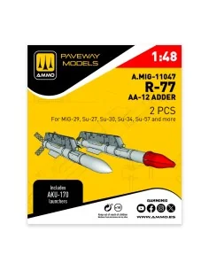 R-77 - AA-12 Adder (2 pcs), 1/48 - AMMO by MIG Jimenez A.MIG-11047