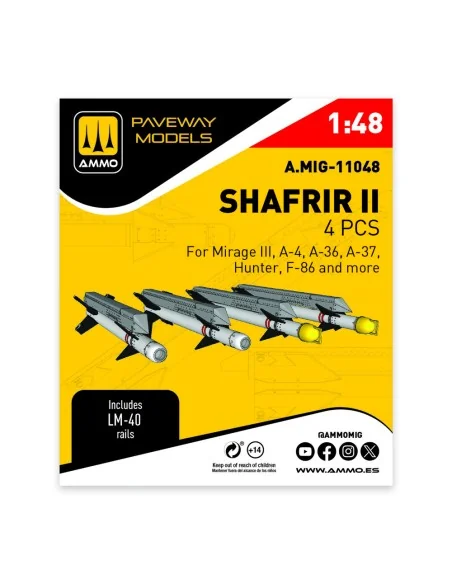Shafrir II (4 pcs), 1/48 - AMMO by MIG Jimenez A.MIG-11048