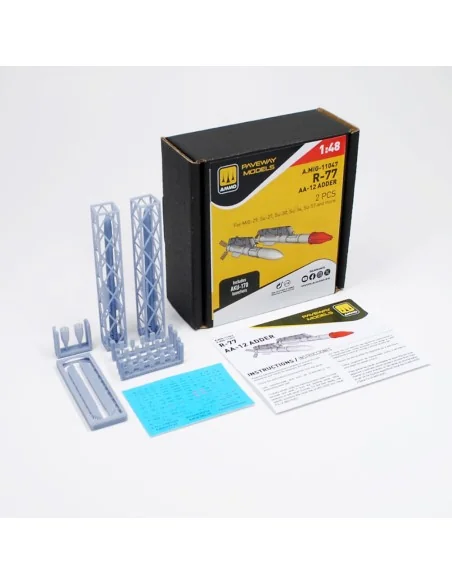 R-77 - AA-12 Adder (2 pcs), 1/48 - AMMO by MIG Jimenez A.MIG-11047