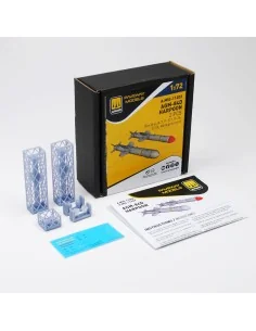 AGM-84D Harpoon (2 pcs), 1/72 - AMMO by MIG Jimenez A.MIG-11202 2