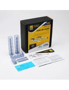AGM-88 HARM (2 pcs), 1/72 - AMMO by MIG Jimenez A.MIG-11203 2