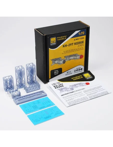 KH-29T Kedge (2 pcs), 1/72 - AMMO by MIG Jimenez A.MIG-11224