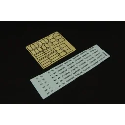 German licence plates w-decals, 1/48 - Hauler HLX48285