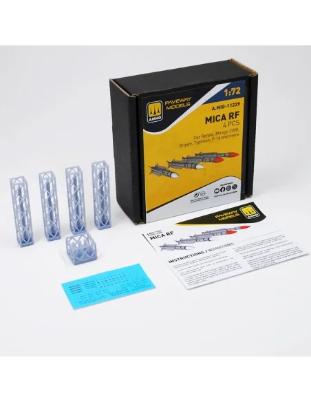 MICA RF (4 pcs), 1/72 - AMMO by MIG Jimenez A.MIG-11229