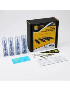 GBU-31 JDAM, BLU-109 Warhead (4 pcs), 1/72 - AMMO by MIG Jimenez A.... 2