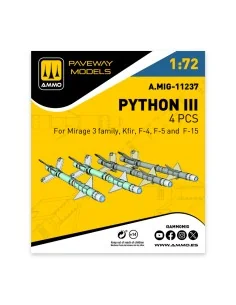 Python III (4 pcs), 1/72 - AMMO by MIG Jimenez A.MIG-11237