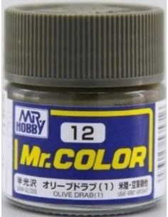 [NO_DESC] Mr Hobby -Gunze Mr. Color (10 ml) Olive Drab (1) - Mr Hob...