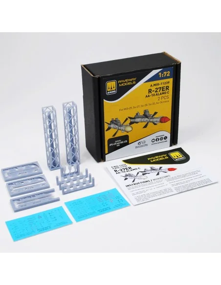 [NO_DESC] R-27ER - AA-10 Alamo C (2 pcs), 1/72 - AMMO by MIG Jimene...
