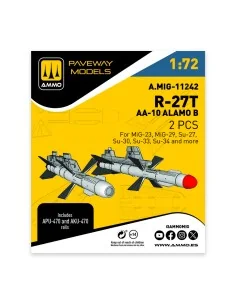 R-27T - AA-10 Alamo B (2 pcs), 1/72 - AMMO by MIG Jimenez A.MIG-11242