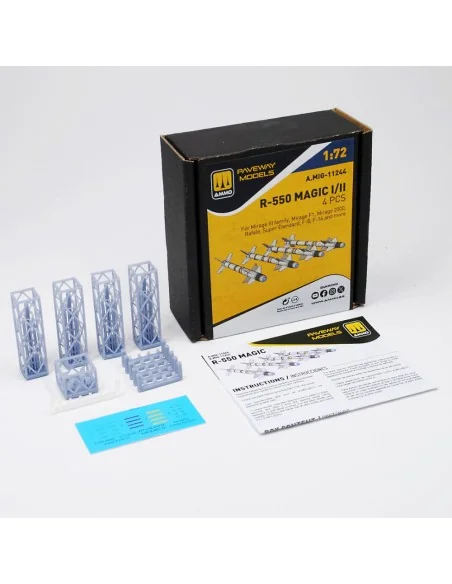 [NO_DESC] R-550 Magic I/II (4 pcs), 1/72 - AMMO by MIG Jimenez A.MI...