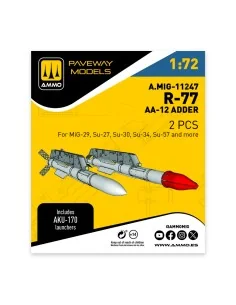 R-77 - AA-12 Adder (2 pcs), 1/72 - AMMO by MIG Jimenez A.MIG-11247
