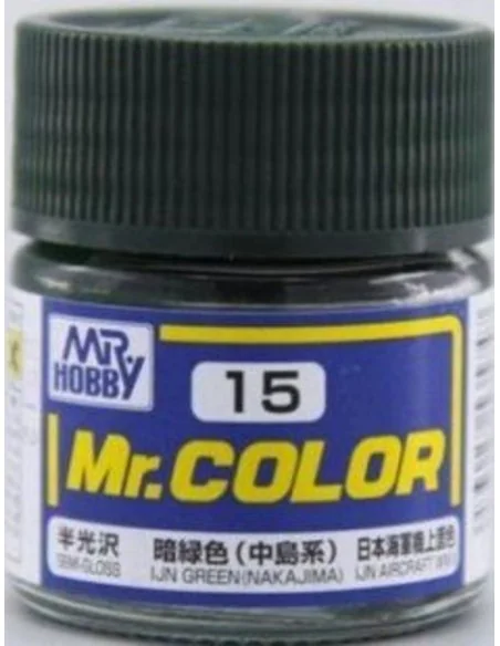 Mr Hobby -Gunze Mr. Color (10 ml) IJN Green (Nakajima) - Mr Hobby -...