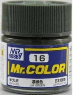 Mr Hobby -Gunze Mr. Color (10 ml) IJA Green - Mr Hobby - Gunze C-016