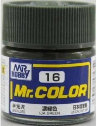 Mr Hobby -Gunze Mr. Color (10 ml) IJA Green - Mr Hobby - Gunze C-016