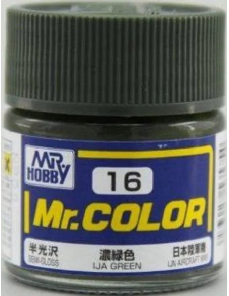 Mr Hobby -Gunze Mr. Color (10 ml) IJA Green - Mr Hobby - Gunze C-016