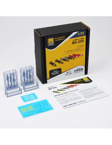 BP-250 (6 pcs), 1/72 - AMMO by MIG Jimenez A.MIG-11250