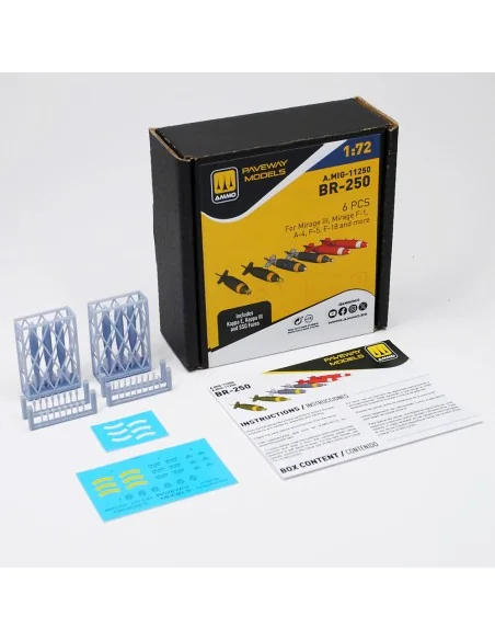 [NO_DESC] BP-250 (6 pcs), 1/72 - AMMO by MIG Jimenez A.MIG-11250
