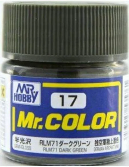 Mr Hobby -Gunze Mr. Color (10 ml) RLM71 Dark Green - Mr Hobby - Gun...