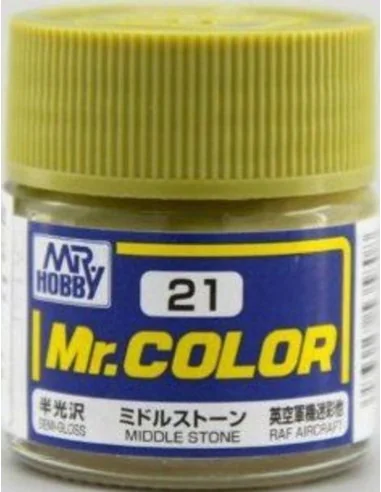 Mr Hobby -Gunze Mr. Color (10 ml) Middle Stone - Mr Hobby - Gunze C...