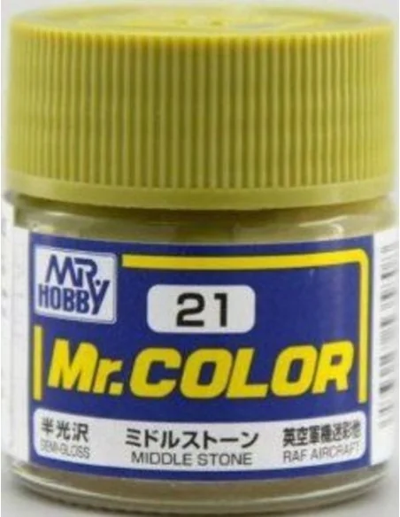 Mr Hobby -Gunze Mr. Color (10 ml) Middle Stone - Mr Hobby - Gunze C...