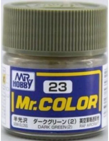 Mr Hobby -Gunze Mr. Color (10 ml) Dark Green (2) - Mr Hobby - Gunze...